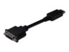 ASSMANN DisplayPort adapter 15cm Sort