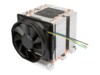 Inter-Tech B-11 Processor-køler 1-pack Sort Guld Grå 80 mm