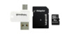 *microSDHC 16GB CL10 Adapter + czytnik