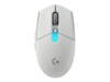 Logitech G G305 X SUPERLIGHT Optisk Trådløs Hvid