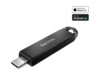 SanDisk Ultra 64GB USB 3.1 Gen 1 / USB-C USB stick Sort