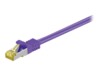 goobay CAT 7 SFTP, PiMF 5m Patchkabel Lilla
