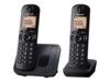 Panasonic KX-TGC212 Trådløs telefon Ingen nummervisning Sort
