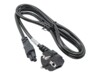 Akyga Pro Series Cloverleaf AK-NB-01A Strømkabel 1.5m Sort