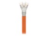 goobay CAT 7a SFTP, PiMF 500m Bulkkabel Orange