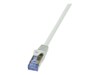 LogiLink PrimeLine CAT 6a SFTP, PiMF 1m Patchkabel Grey