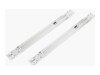 SilverStone RMS09-20 Kit til rack med spor 1-pack Sølv