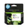 HP 62XL High Yield Tri-color Original Cyan, Magenta, Gul
