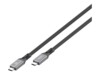 Cablexpert Premium USB4 Gen3x2 USB Type-C kabel Sort Hvid