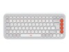Logitech POP Icon Keys Tastatur Saks Trådløs US International