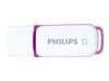 Philips FM64FD75B Snow edition 3.0 64GB USB 3.0 USB stick Lilla Hvid