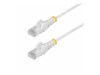 StarTech.com 5m White Slim CAT6 Ethernet Cable, Snagless, 28AWG, LSZH CAT 5/5e/6 Ikke afskærmet parsnoet (UTP) 5m Patchkabel Hvid