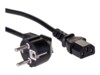 Akyga AK-PC-06C Strømkabel 3m Sort