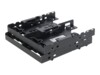 ICY DOCK Flex-Fit Quattro Hus til lagringsenhed 2.5' Sort