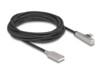 DeLOCK USB 2.0 USB Type-C kabel 3m Sort Sølv