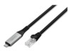DIGITUS CAT 6a S/FTP Netværkskabel Sort