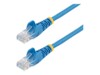 StarTech.com 0.5m Blue Cat5e / Cat 5 Snagless Patch Cable 0.5 m CAT 5e Ikke afskærmet parsnoet (UTP) 50cm Patchkabel Blå