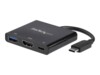 StarTech.com USB-C to HDMI Adapter - 4K 30Hz - Thunderbolt 3 Compatible - with Power Delivery (USB PD) - USB C Adapter Converter (CDP2HDUACP) USB-C / Thunderbolt 3 Dockingstation