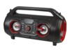 Audiocore bazooka AC875 Boombox-højttaler Sort Rød