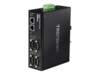 TRENDnet TI-M42 Gateway 4porte Væg/DIN-skinnemonterbar