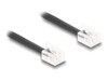 DeLOCK Telefonkabel 1m Sort