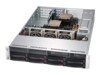 Supermicro SC825 TQC-R802WB Rackversion Forstærket forlænger ATX 800Watt Strømforsyning Sort