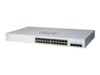 Cisco Business 220 Series CBS220-24FP-4G Switch 28-porte Gigabit PoE+