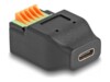 Delock USB-C adapter Sort
