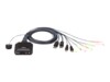 ATEN CS22DP KVM / audio / USB switch Desktop