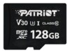 Patriot VX Series microSDXC UHS-I U3 Memory Card 128GB 90MB/s