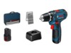 Bosch GSR Professional 12V-15 Bore-/skruemaskine 12V 2 batterier inkluderet