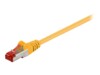 goobay CAT 6 SFTP, PiMF 1m Patchkabel Yellow