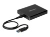 StarTech.com Dual-Slot Hard Drive Enclosure for M.2 SATA SSDs - USB 3.1 (10Gbps) - Aluminum - M.2 to SATA - Raid Drive Enclosure (SM22BU31C3R) 2Moduler