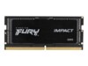 Kingston FURY Impact DDR5 SDRAM 32GB kit 6000MHz CL38 On-die ECC SO DIMM 262-PIN