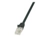 LogiLink EconLine CAT 6 Ikke afskærmet parsnoet (UTP) 3m Patchkabel Sort