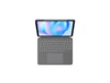 Logitech Combo Touch Tastatur og folio-kasse Saks 16-niveau Kablet Fransk Apple 13-inch iPad Air (M2)