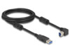 DeLOCK USB 3.0 USB-kabel 2m Sort