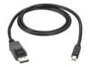 Akyga AK-AV-15 DisplayPort kabel 1.8m Sort
