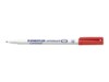 STAEDTLER Lumocolor 301 Markør Sort