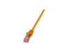 LogiLink PrimeLine CAT 6 SFTP, PiMF 3m Patchkabel Orange