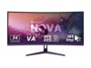 Arozzi Nova 34' VA 3440 x 1440 (UltraWide) HDMI DisplayPort 165Hz