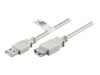 goobay USB 2.0 USB forlængerkabel 5m Grå