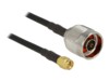DeLOCK Antennekabel 5m Sort Sort
