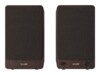 Sharp CP-SS30 2.0-kanal Højttalere Brun