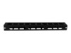 StarTech.com 1U Horizontal Finger Duct Rack Cable Management Panel Cover - Server Rack Cable Duct - Rack Cable Organizer / Manager (CMDUCT1UX) Rack-kabel styrepanel