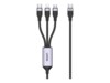 Unitek Lightning-kabel Sort