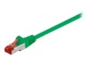 goobay CAT 6 SFTP, PiMF 50cm Patchkabel Grøn