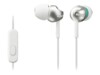 Sony MDR-EX110AP Kablet Høretelefoner Hvid