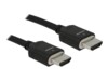 Delock HDMI-kabel 1m Sort