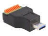 Delock USB-adapter Sort Grøn